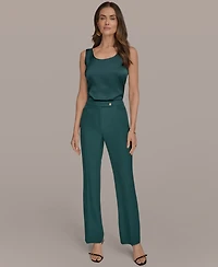 Donna Karan New York Women's Straight-Leg Pants