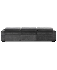 Brownell 3-Pc. Sofa Sectional with 3 Power Motion Chairs, Exclusively at Macy's