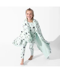 Bellabu Bear Kids Unisex Kids' Minecraft Sleep Repeat Set of 2 Piece Pajamas