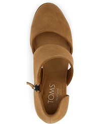 Toms Women's Milan Closed Toe Heel Sandals