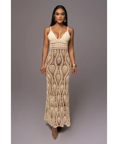 Jluxlabel Women's Great Escape Crochet Maxi Dress