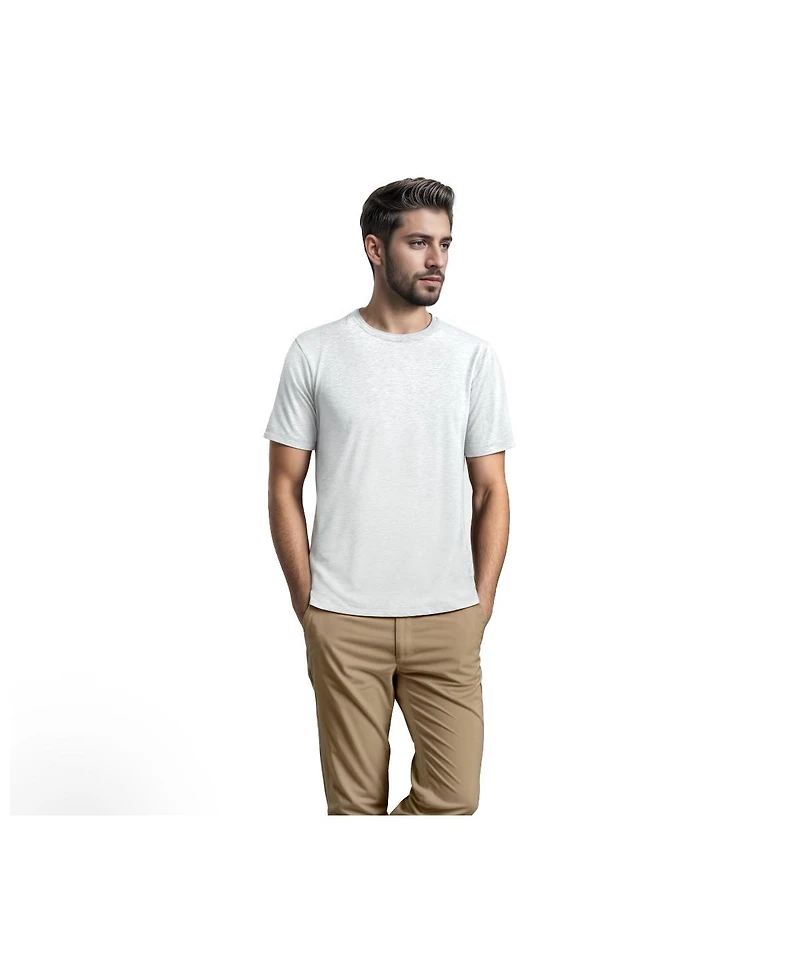 Scott Barber Men's Cotton/Lyocell Tee, heather