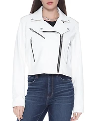blue revival Women's Ride or Die Leather Jacket
