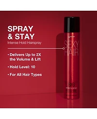 SexyHair Big Spray & Stay Intense Hold Hairspray 9 oz