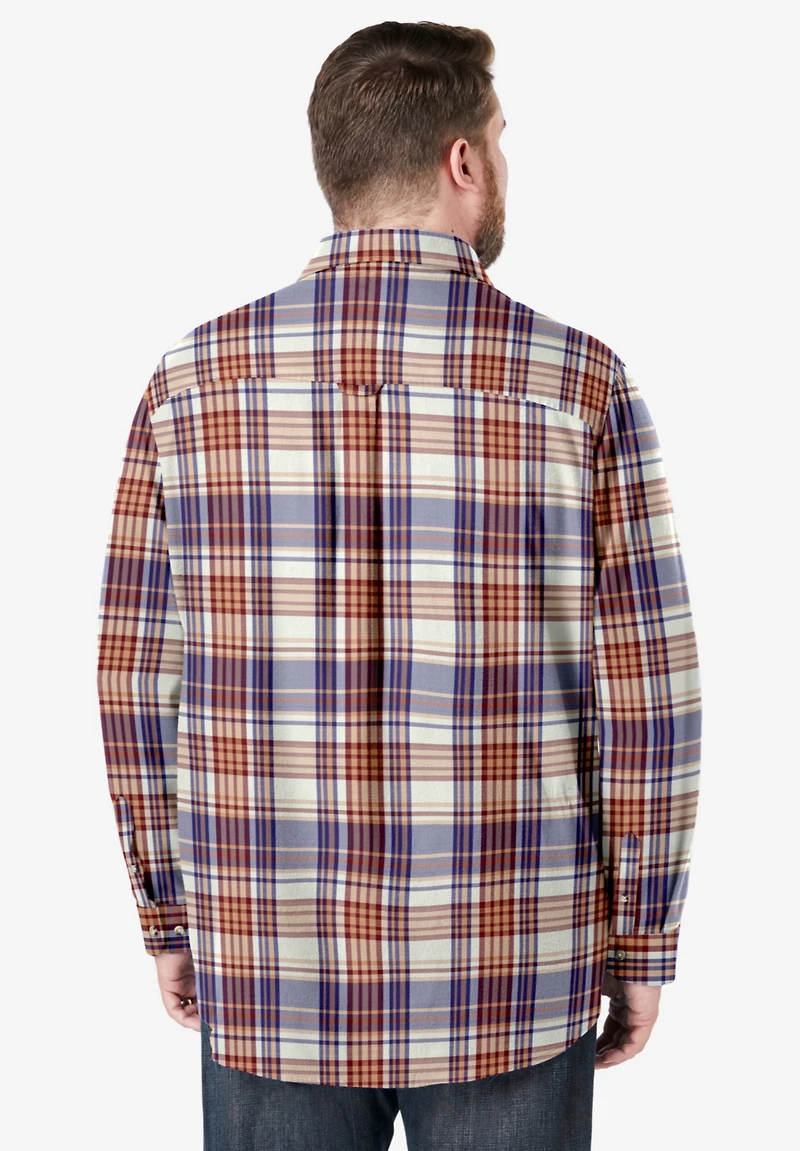 KingSize Big & Tall Signature Plaid Flannel Shirt