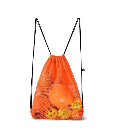19"x15" Mesh Drawstring Backpack Bag for Sports Gym Gear, Backpacking, Camping Travel (Several Colors Available)