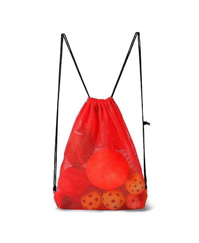 19"x15" Mesh Drawstring Backpack Bag for Sports Gym Gear, Backpacking, Camping Travel (Several Colors Available)