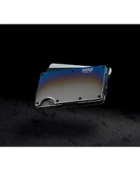 The Ridge Men's Ridge Wallet - Burnt Titanium: Money Clip