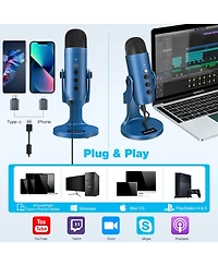 ZealSound Gaming Usb Microphone k66b and d65w Furry Cover