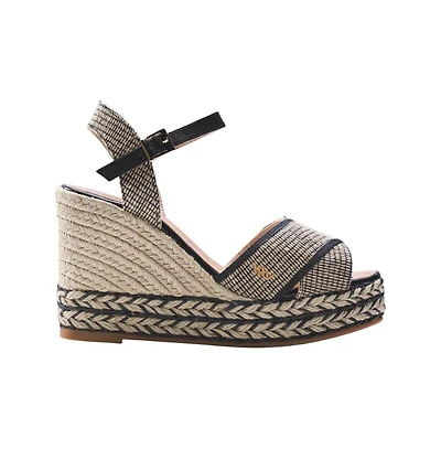 Empuria Canvas Espadrille Sandal Wedges