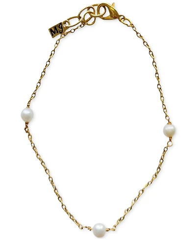 Minu Jewels Freshwater Pearl Link Bracelet