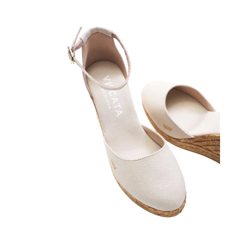 Estartit Canvas Espadrille Wedges