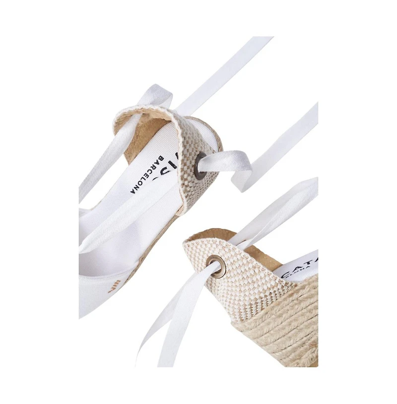 Escala Limited Edition Canvas Espadrille Wedges