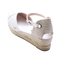 Pubol Limited Edition Canvas Espadrille Wedges