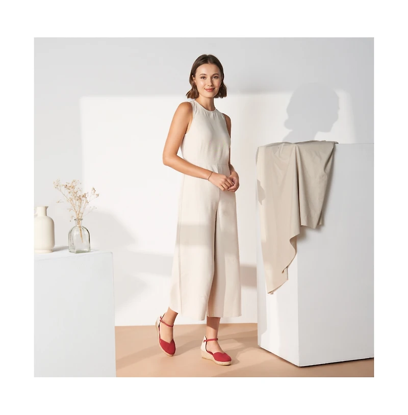 Pubol Limited Edition Canvas Espadrille Wedges