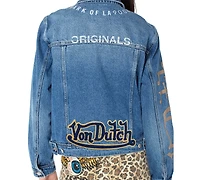 Von Dutch Women's Cotton Denim Trucker Jacket