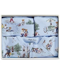 Polo Ralph Lauren Baby Boys Cotton Coverall Set