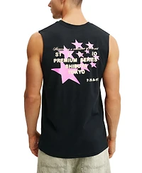 Cotton On Men's Graphic Muscle Tank Top