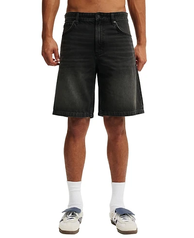 Cotton On Men's Baggy Denim Shorts