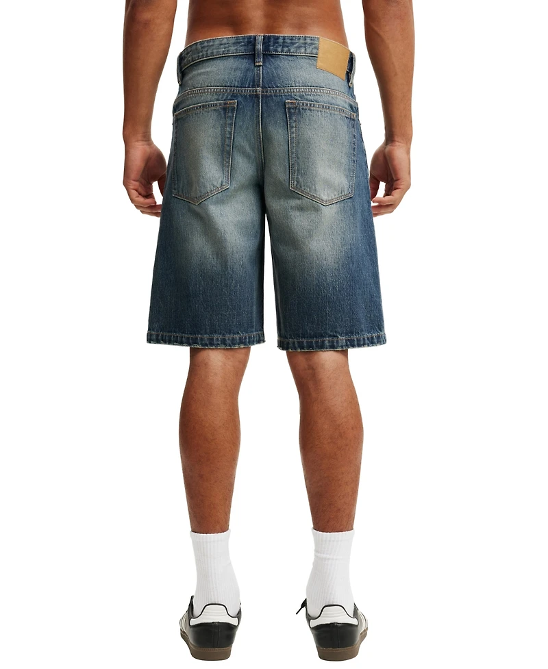 Cotton On Men's Baggy Denim Shorts