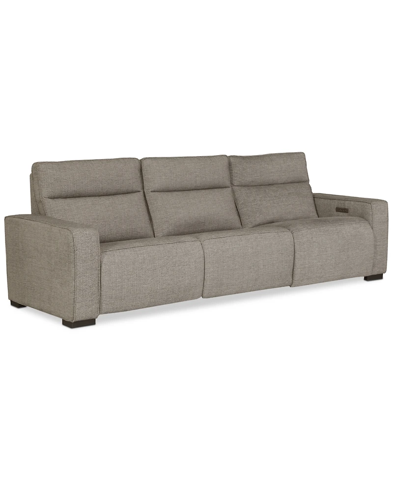 Miren -Pc. Fabric Sectional with Power Headrest Recliners