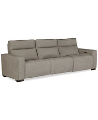 Miren -Pc. Fabric Sectional with Power Headrest Recliners