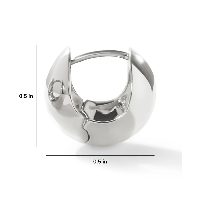 Ana Luisa Sphere Hoop Earrings - Mini Abby