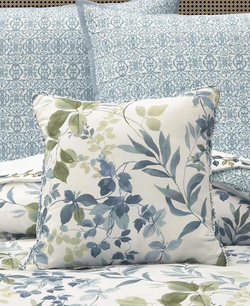 Royal Court Evergreen Square Decorative Pillow, 16" x 16"