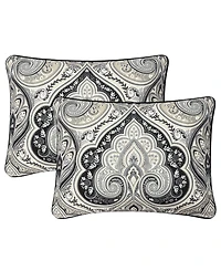 Royal Court Messina Damask 3-Pc. Comforter Set, Full/Queen