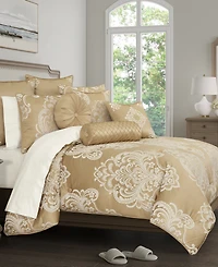 Royal Court Potenza Grand-Scale 3-Pc. Comforter Set, King/California King