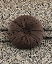 Royal Court Maren Tufted Decorative Pillow, 15" Round