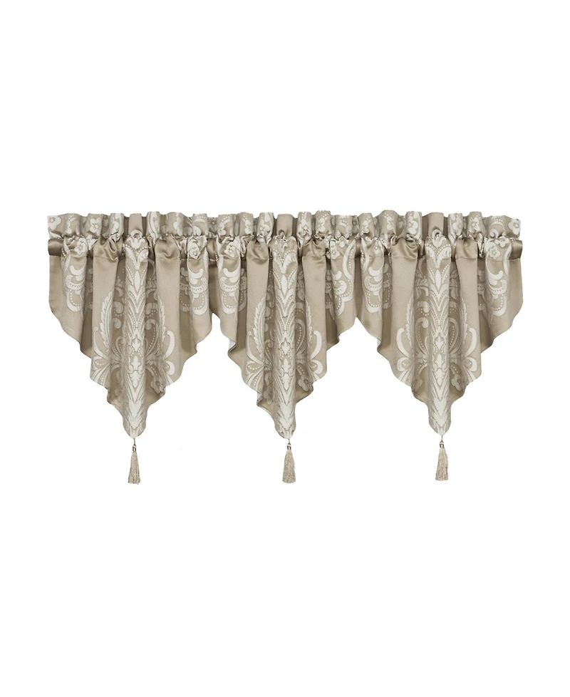 Royal Court Potenza Window Ascot Valance, 40" x 21"