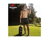 Naturehike 11 Litre Solar Heated Shower Bag, Outdoor Shower, Camping, Portable Pressure Shower with Foot Pump, Garden Shower