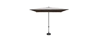 9 foot outdoor patio umbrella with button tilt and crank, Outdoor patio/market table umbrella Uv protected and waterproof