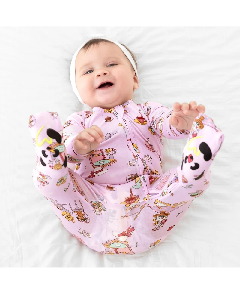 Bellabu Bear Baby Boys or Girls Tea Party Convertible Footie