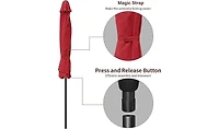 Flynama One 9' Patio Umbrella Outdoor Table Market Yard Umbrella with Push Button Tilt/Crank