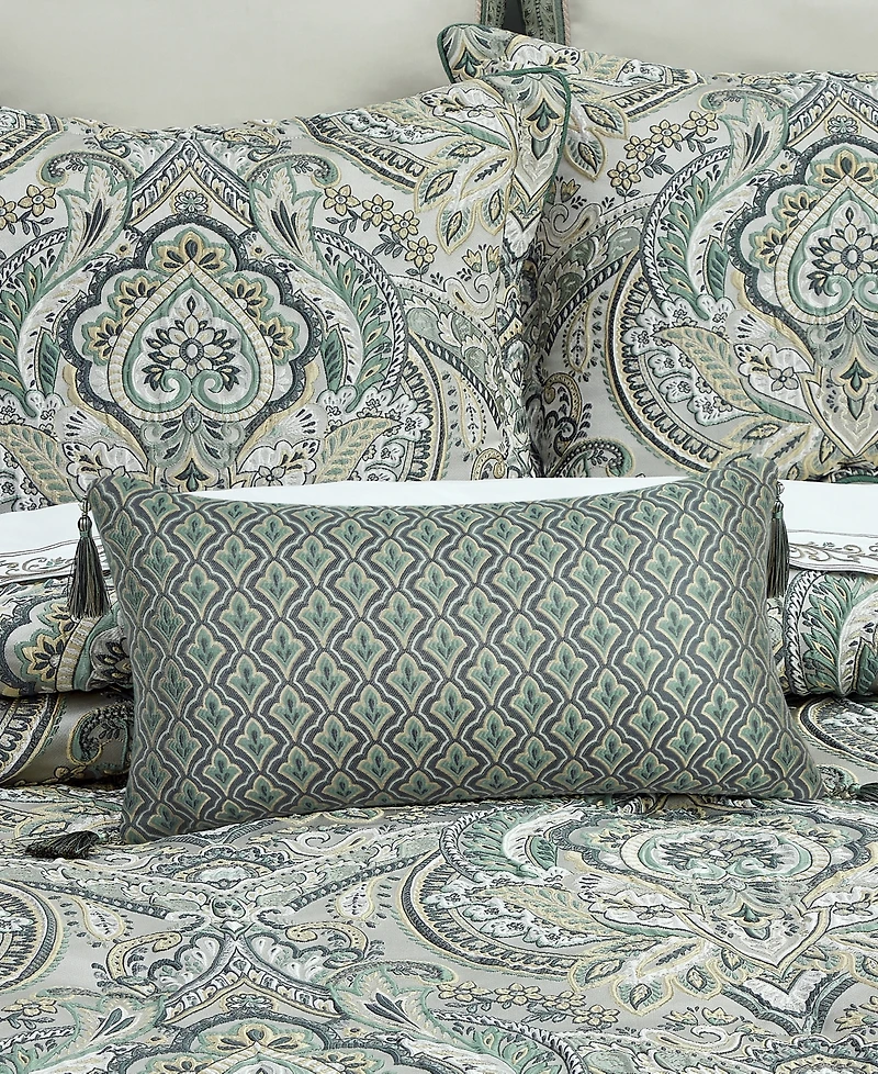 J Queen New York Nico Boudoir Decorative Pillow, 11" x 21"