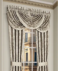 J Queen New York Brunello Window Waterfall Valance, 33" x 43"