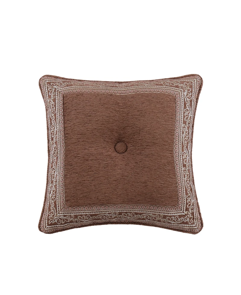 J Queen New York Weston Square Decorative Pillow, 18" x 18"