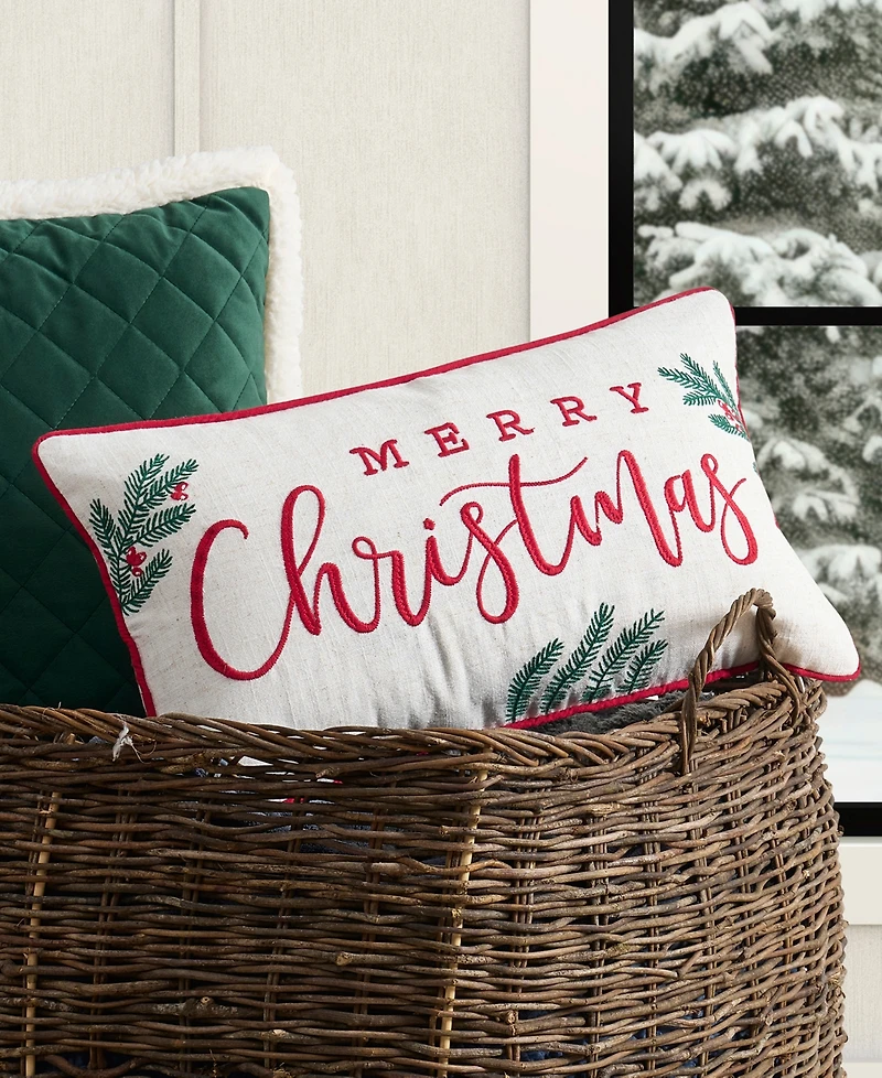 J Queen New York Heathered Pillow Boudoir Decorative Pillow