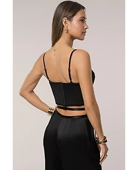 Jluxlabel Thalia Textured Bustier