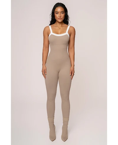 Jluxlabel Core Ribbed Jumpsuit