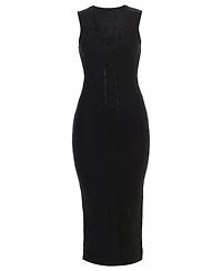Jluxlabel Women's Sleeveless Cable Knit Dress