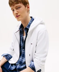 Tommy Hilfiger Men's Long Sleeve Zip-Front Flag Logo Hoodie