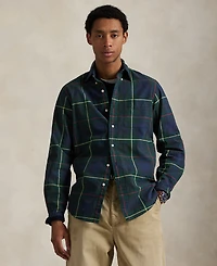 Polo Ralph Lauren Men's Classic-Fit Plaid Oxford Shirt