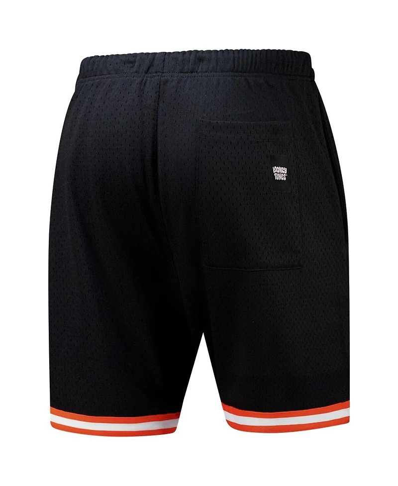 Freeze Max Men's Bugs Bunny Black Looney Tunes Mesh Shorts