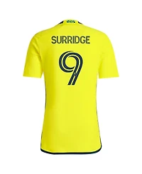 Adidas Men's Sam Surridge Yellow Nashville Sc 2024 The 615 Kit Replica Player Jersey
