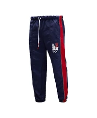 Mitchell & Ness Men's Navy LA28 Windbreaker Pants