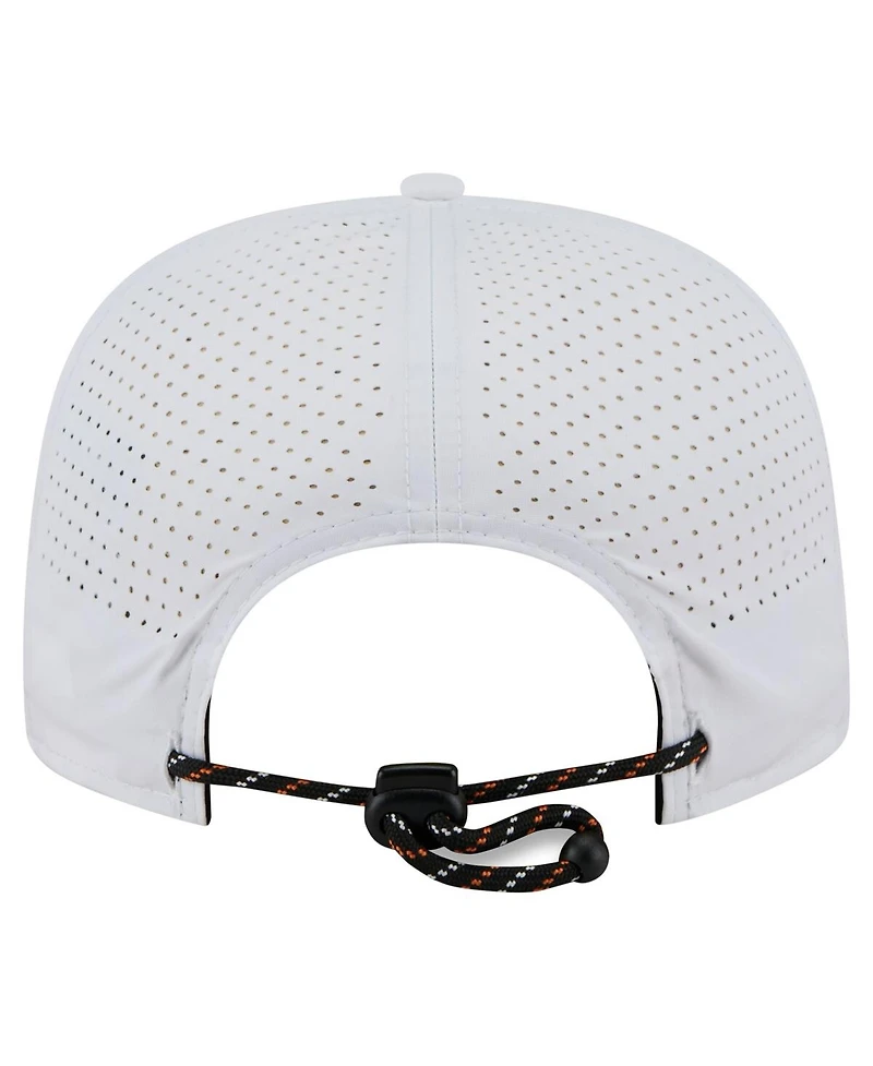 New Era Men's White San Francisco Giants Perforated Golfer Snapback Hat