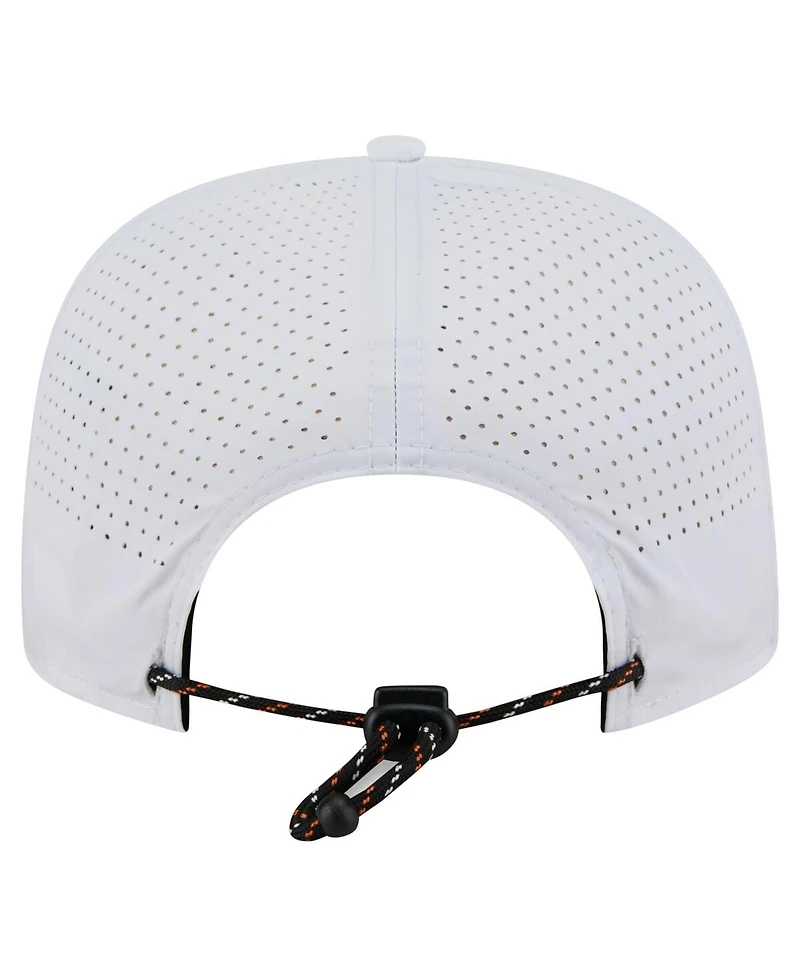 New Era Men's White Baltimore Orioles Perforated Golfer Snapback Hat